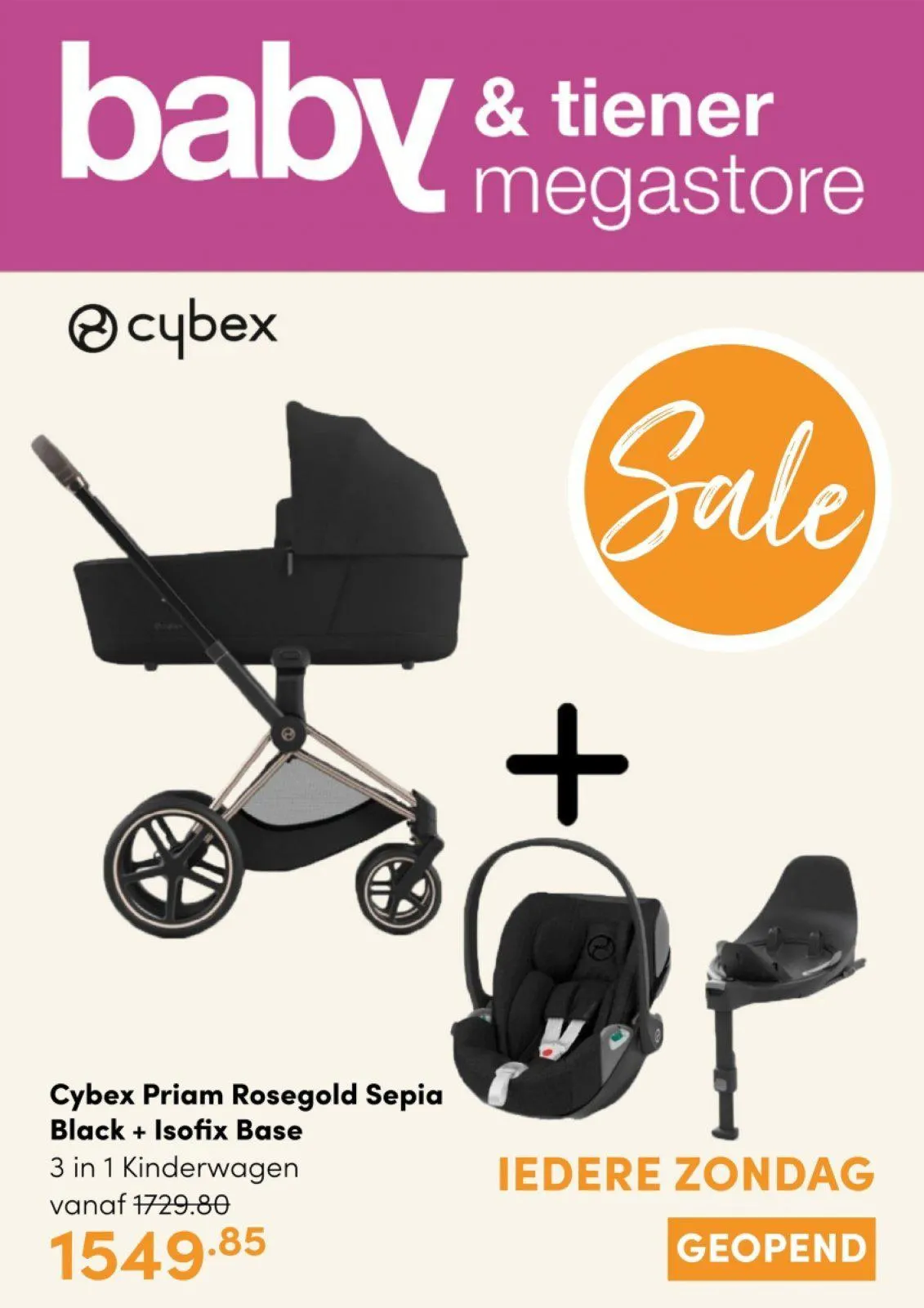 Baby & Tiener folder tot 17.03.2024 van 10 maart tot 17 maart 2024 - folder pagina 1