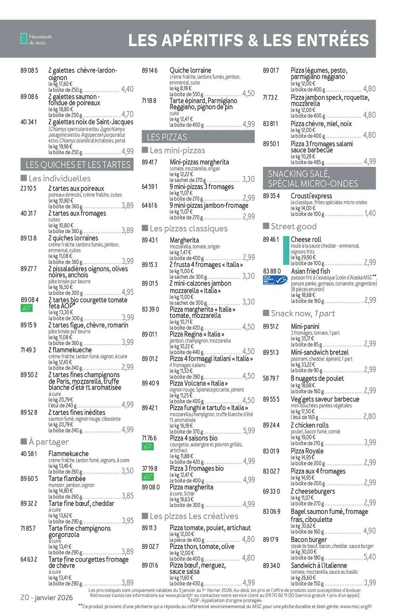 Picard folder van 7 januari tot 5 april 2026 - folder pagina 20