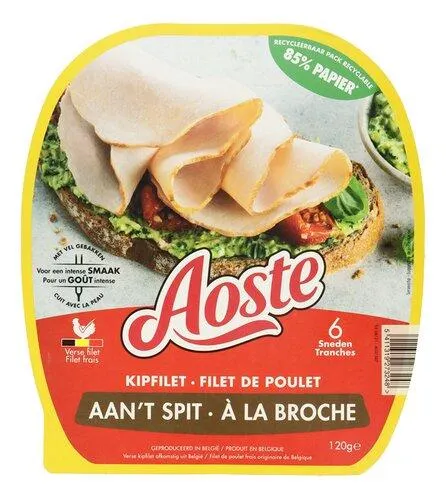 filet poulet broche tranches