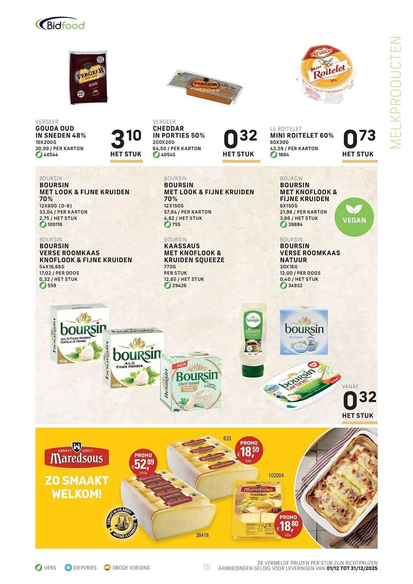 Bidfood magazine van 2 december tot 31 december 2025 - folder pagina 15