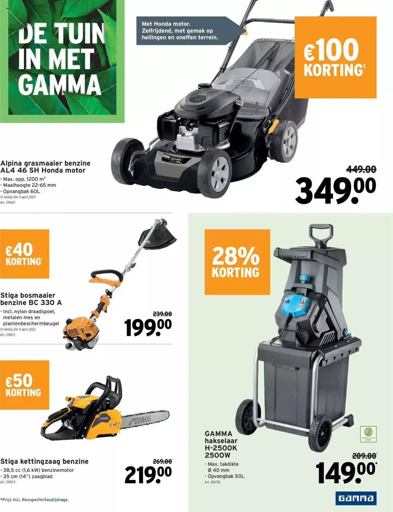 GAMMA folder van 28 maart tot 31 december 2023 - folder pagina 19