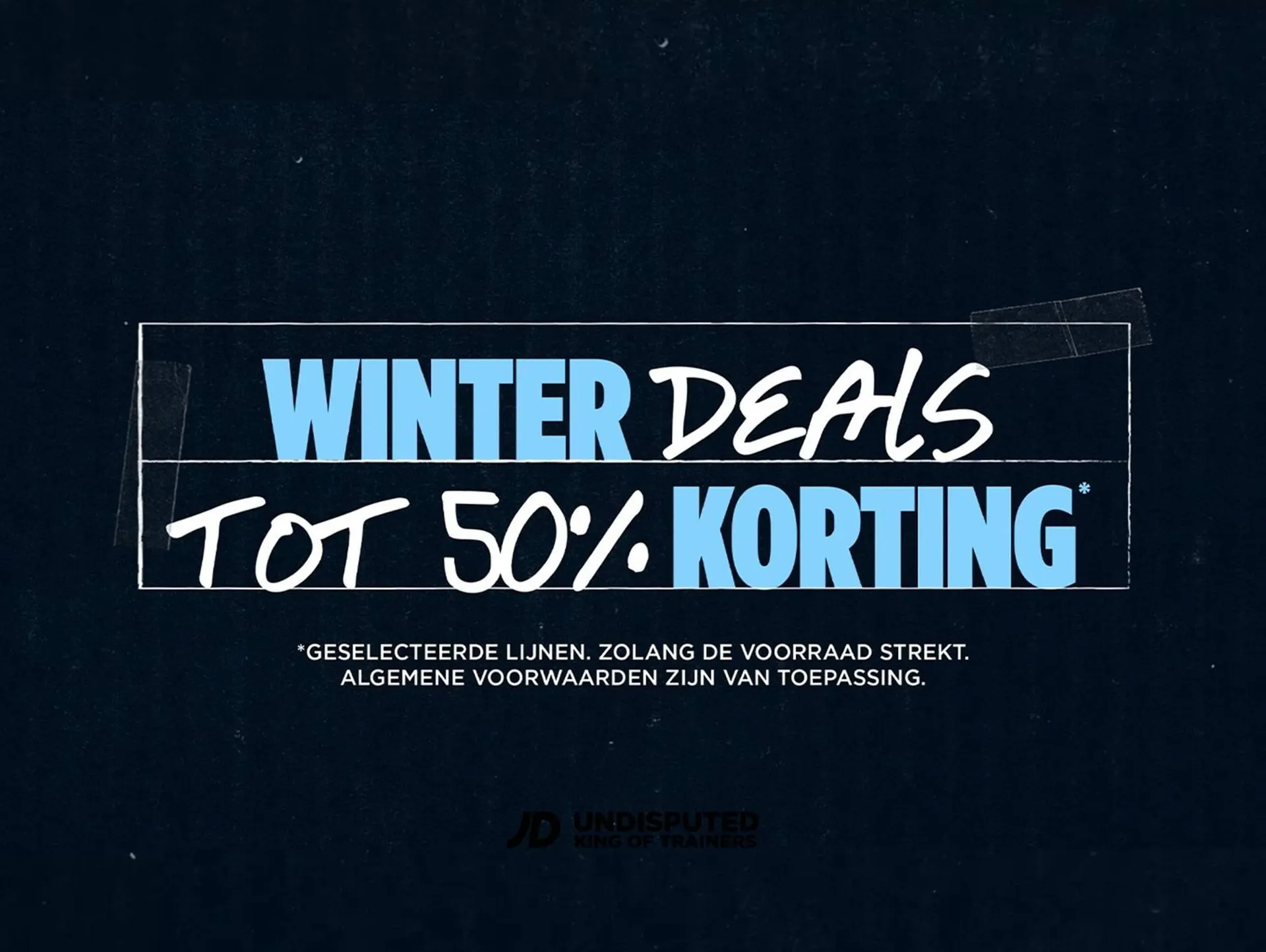 JD Sports folder van 1 december tot 15 december 2023 - folder pagina 1