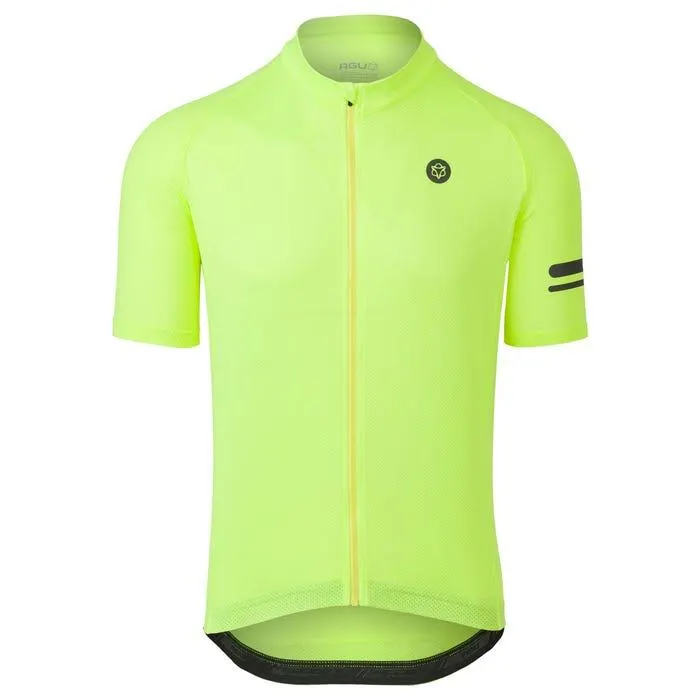 Core Fietsshirt Essential Heren Hivis Neon Yellow