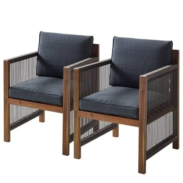 Diningstoel Bayton set v. 2 armleuningen