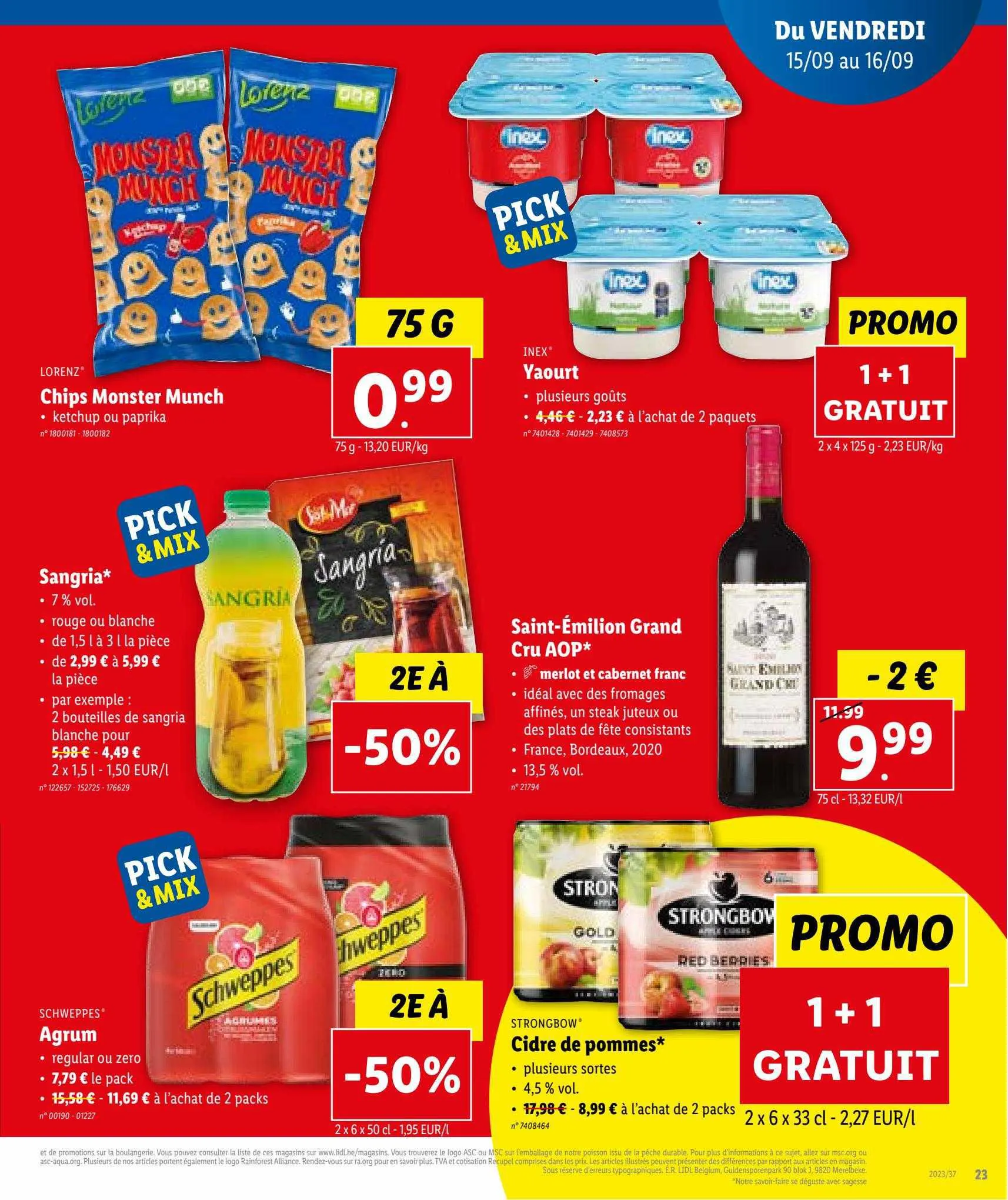 Lidl Folder (FR) van 11 september tot 11 september 2023 - folder pagina 35