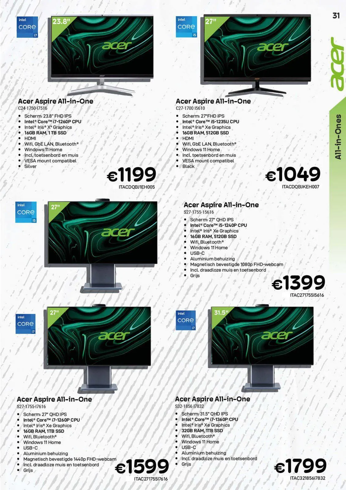 Compu Deals folder tot 30.11.2023 van 10 november tot 30 november 2023 - folder pagina 31