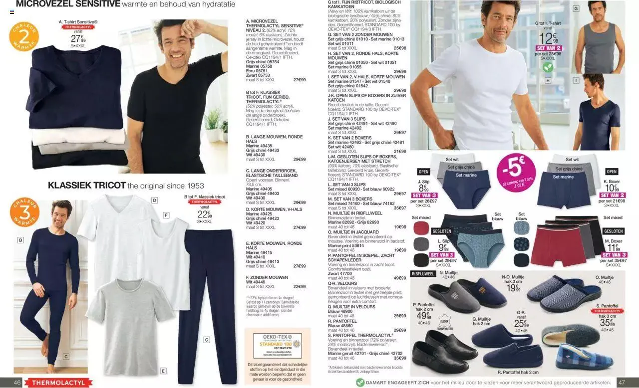 Damart folder van 31 maart tot 31 december 2023 - folder pagina 24