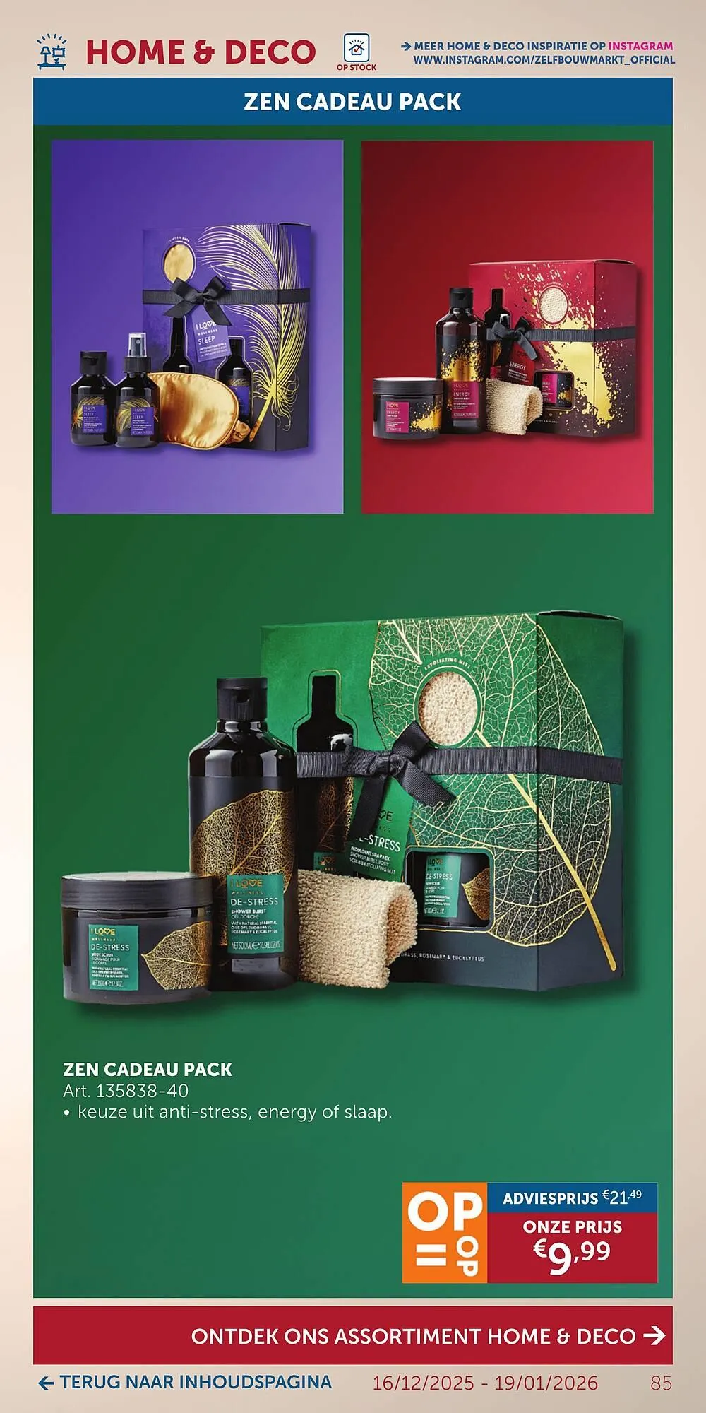 Zelfbouwmarkt folder van 15 december tot 19 januari 2026 - folder pagina 85