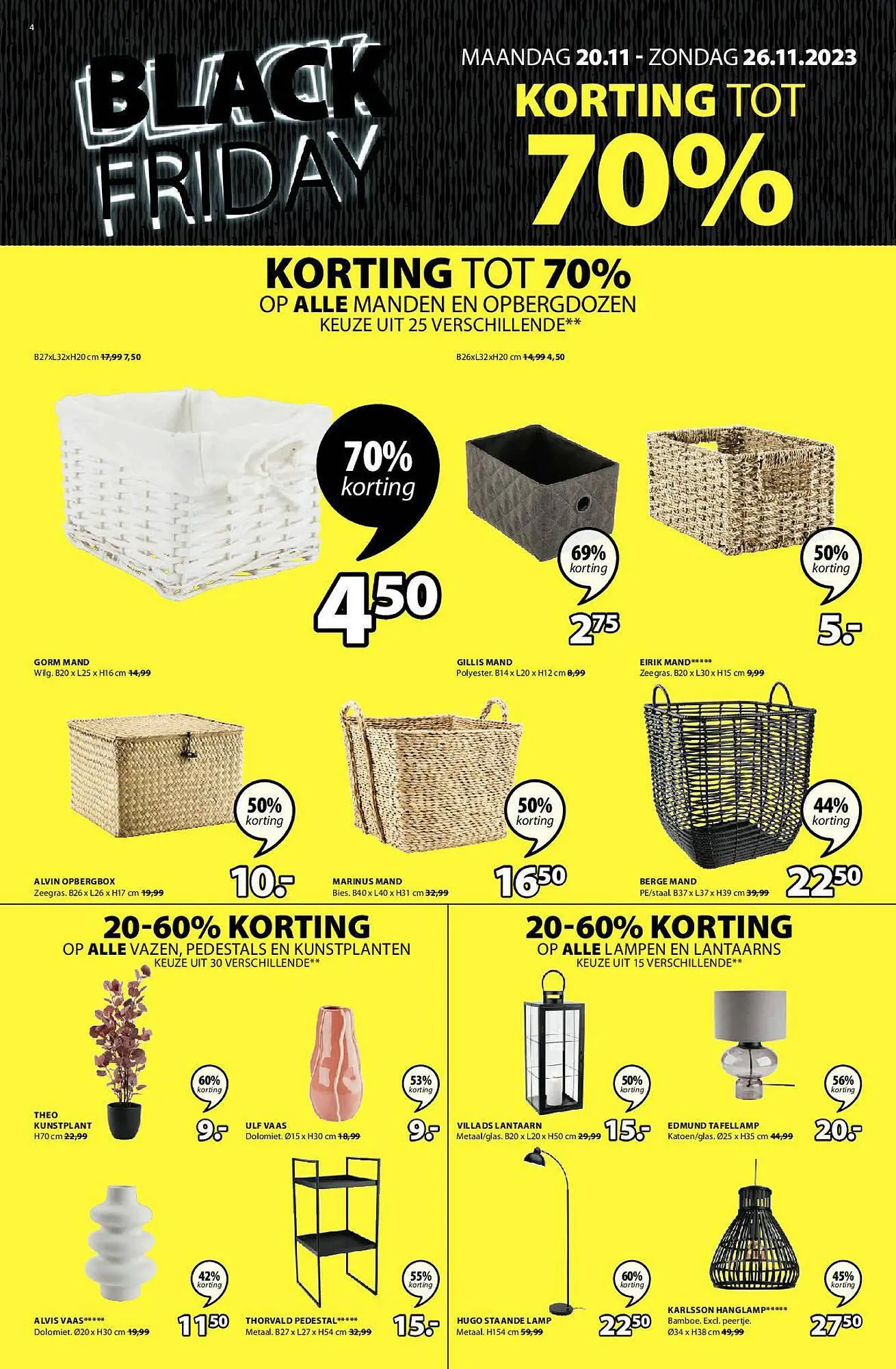 Jysk folder van 20 november tot 3 december 2023 - folder pagina 3