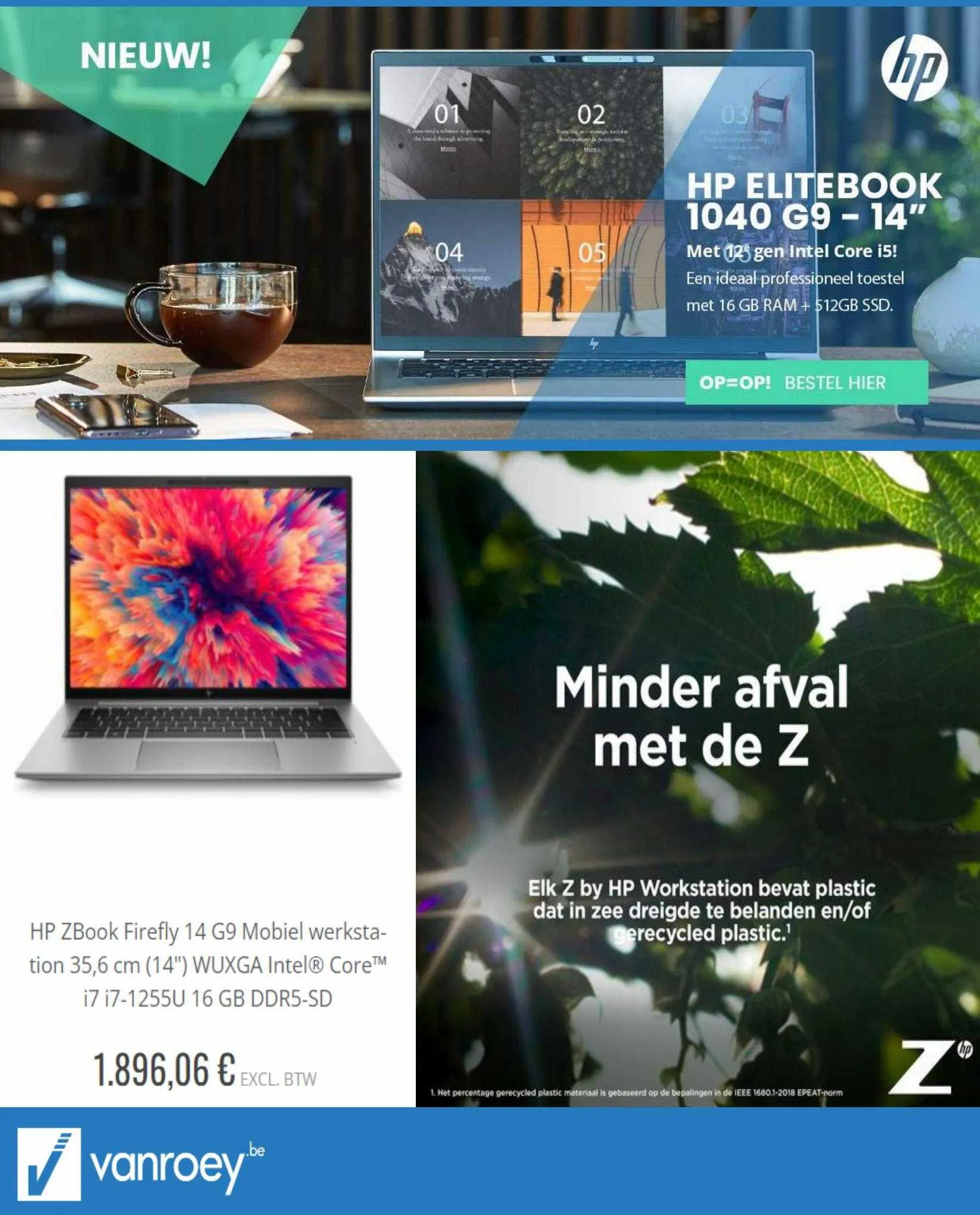 EuroSys Folder van 30 augustus tot 6 september 2023 - folder pagina 1