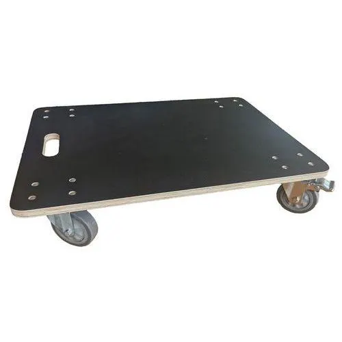 Dolly hout met handgreep - Draagvermogen: 400 kg - Manutan Expert