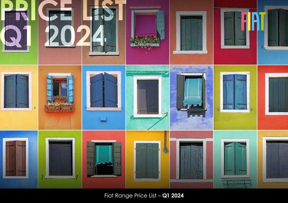 Fiat Range Price List – Q1 2024 - 1