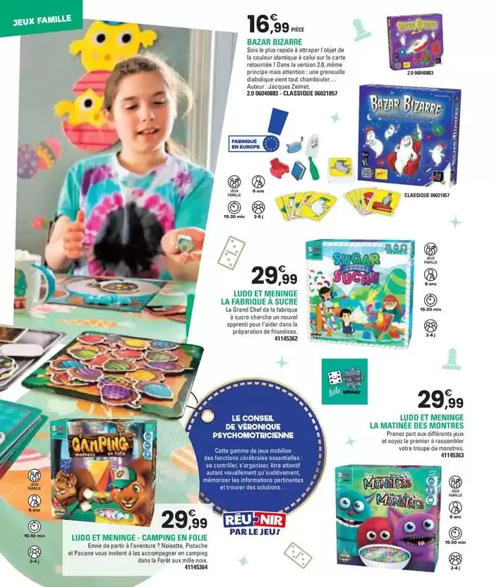 Jouez À L'infin van 29 oktober tot 5 december 2024 - folder pagina 300