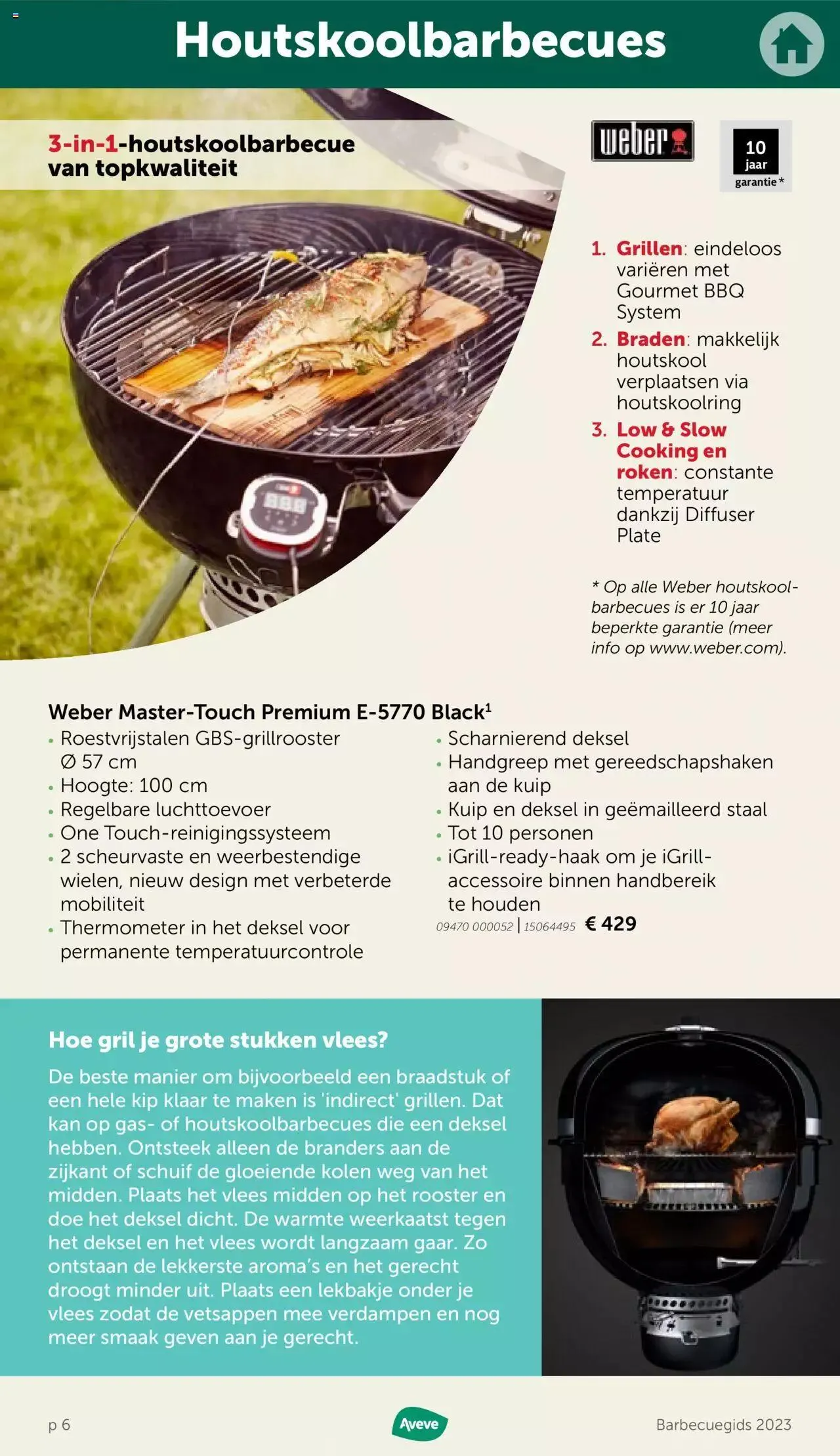 Aveve folder - Barbecuegids van 25 april tot 31 december 2023 - folder pagina 6