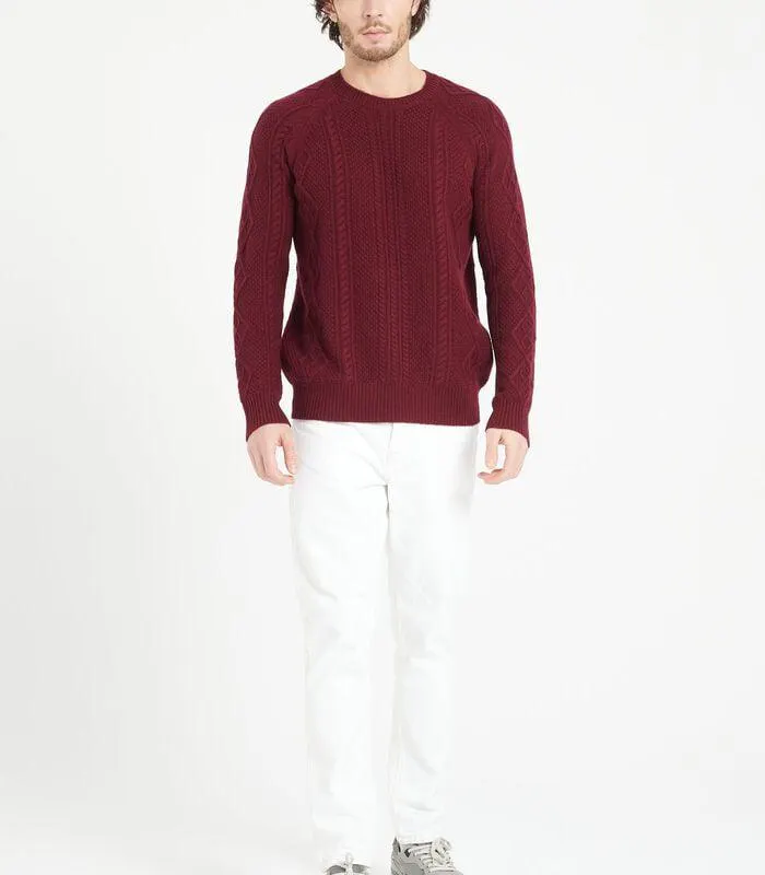 ZACH 1 Trui met ronde hals 6 draden - 100% kasjmier