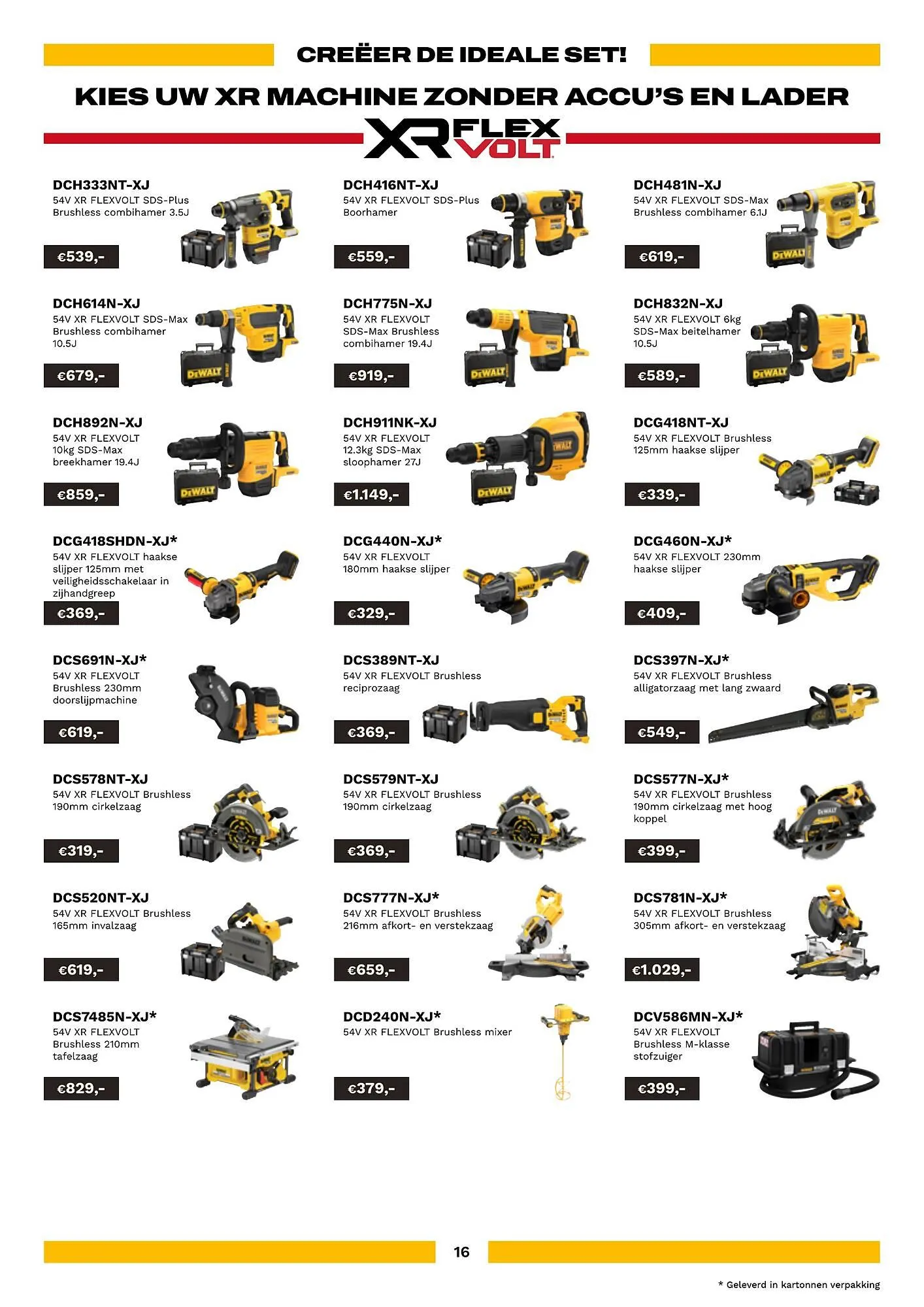 DeWALT folder van 1 februari tot 31 mei 2026 - folder pagina 16