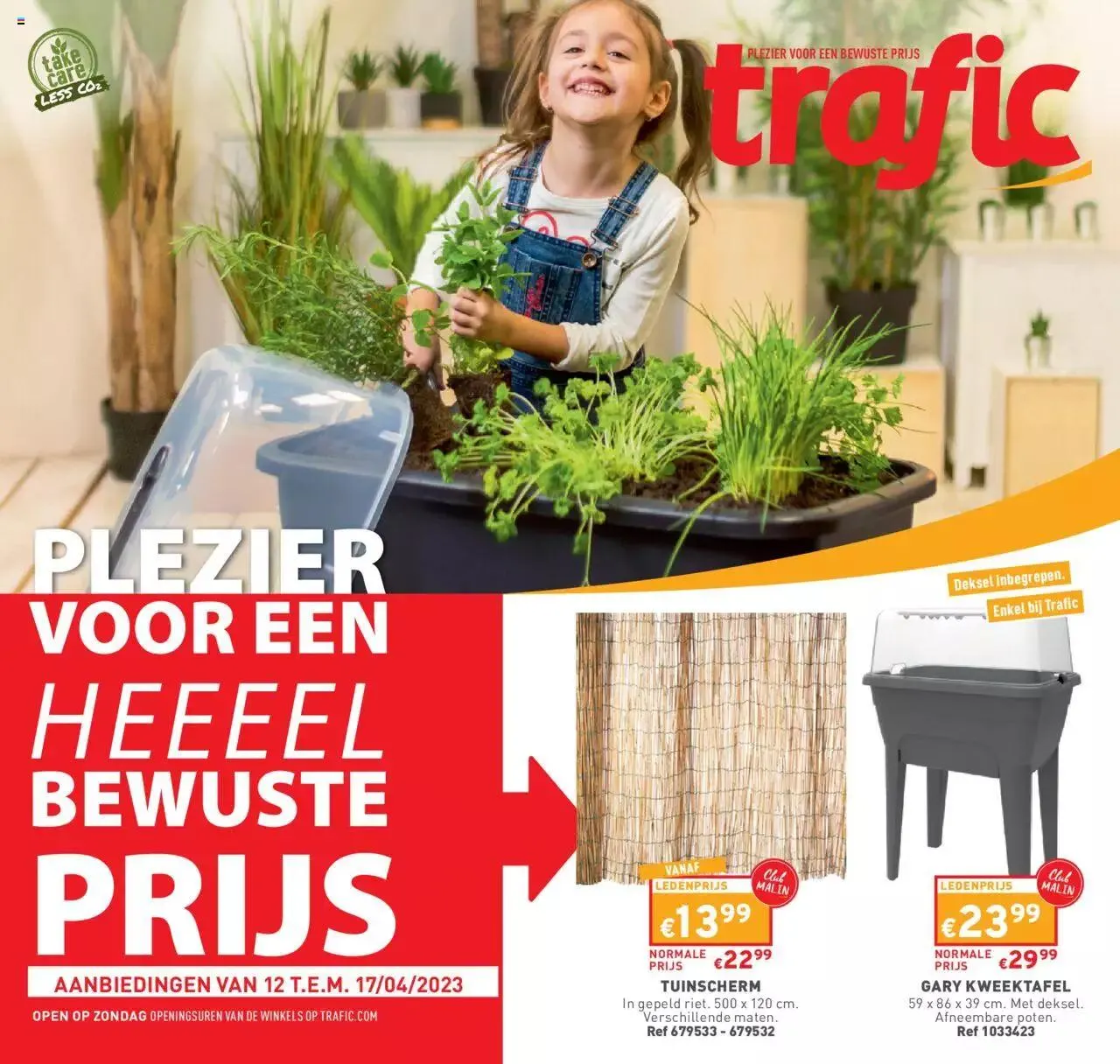 Trafic folder van 18 april tot 31 december 2023 - folder pagina 1