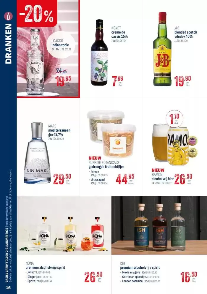 Cash & Carry Folder van 6 januari tot 31 januari 2025 - folder pagina 16