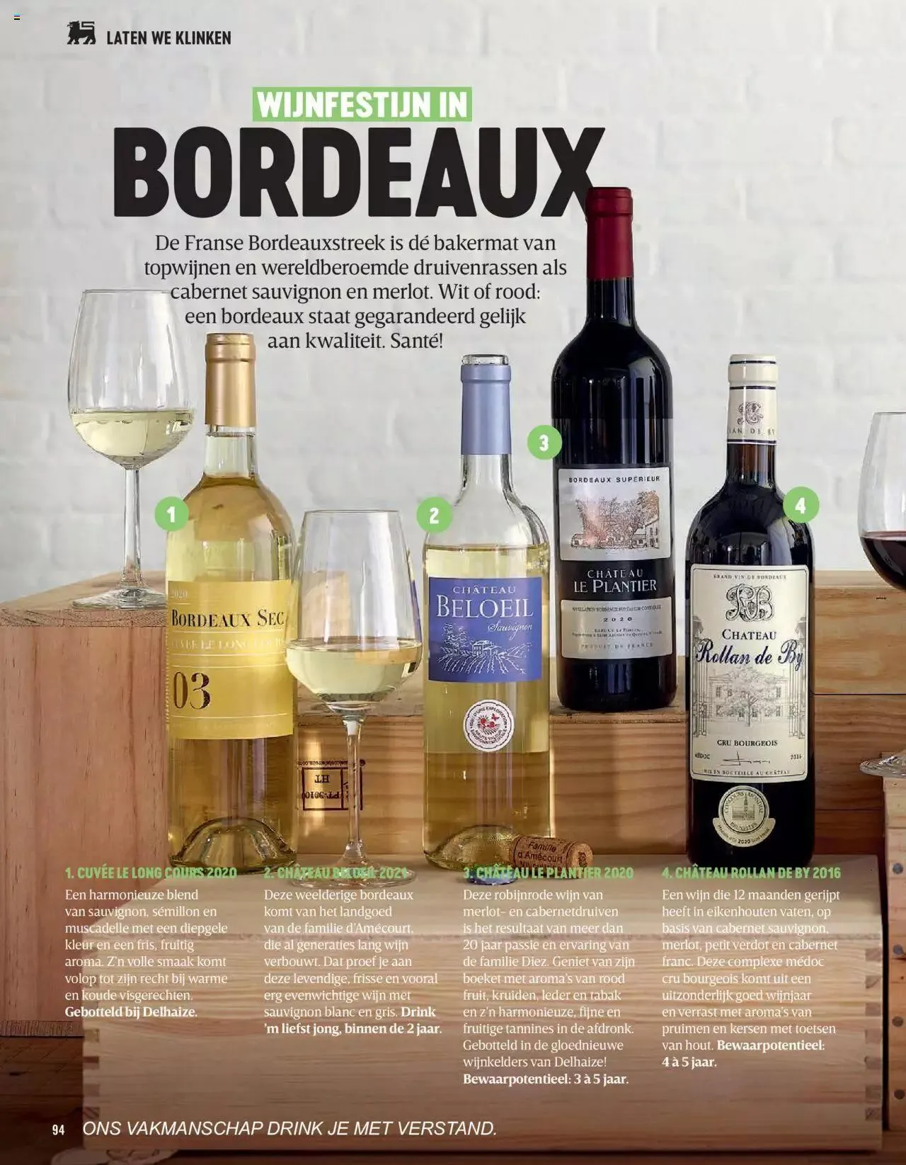 Delhaize Magazine N°69 NL van 31 mei tot 31 december 2023 - folder pagina 94