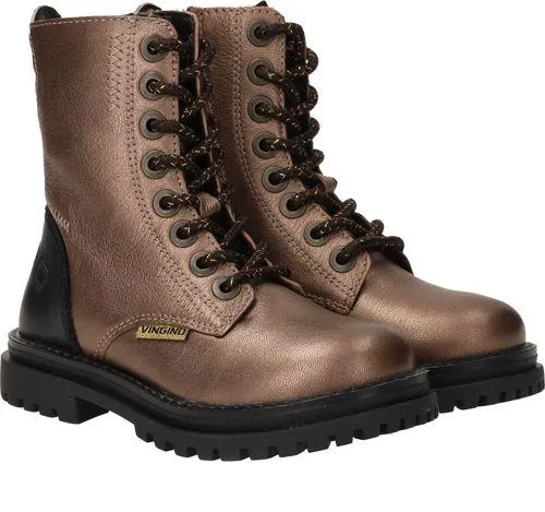 Vingino Shirley Veterboots Bruin Meisjes