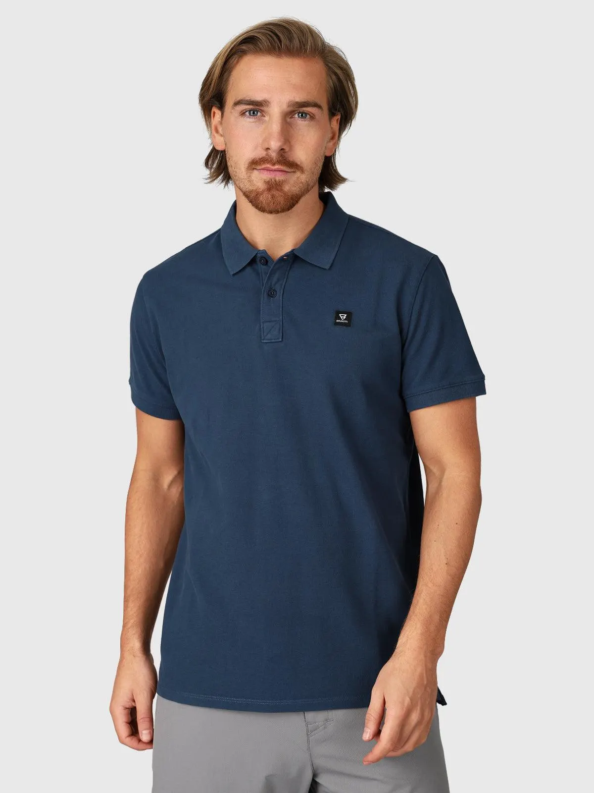 TavECO-N Men Polo Shortsleeve | Blue