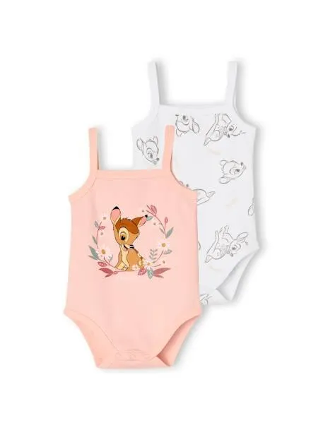 Lot de 2 bodies bébé fille Disney® Bambi