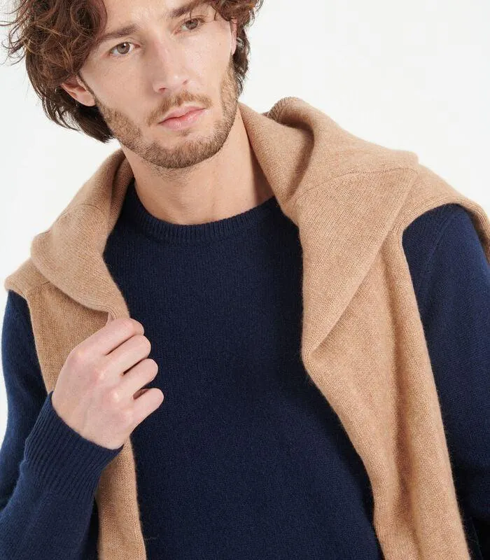 LUKE 14 Trui met ronde hals 4 draden - 100% kasjmier