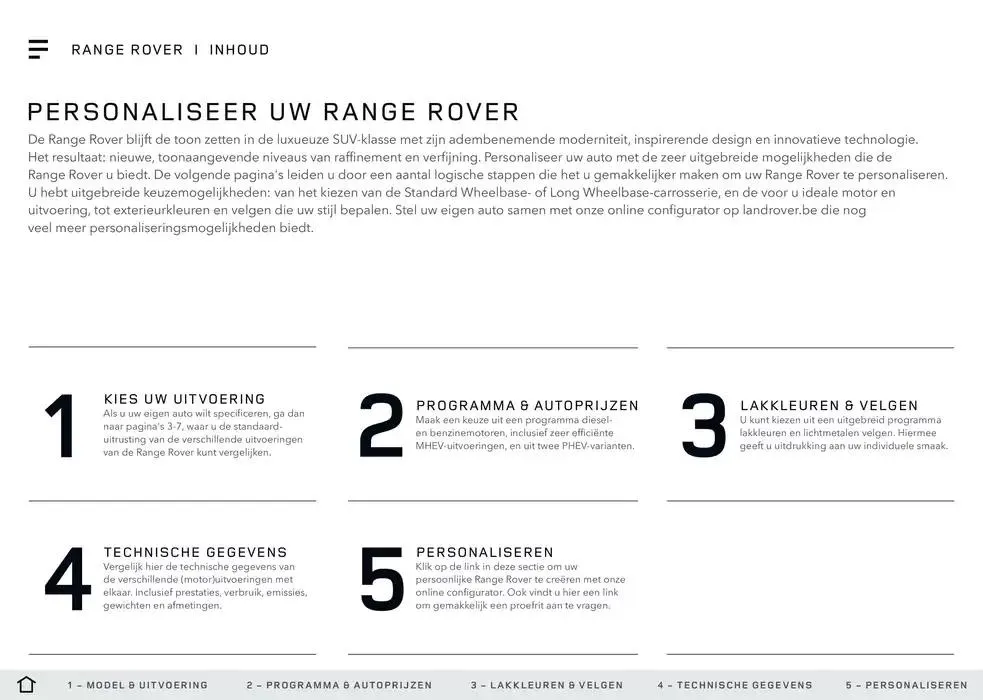 Specificatielijst van 16 oktober tot 4 april 2025 - folder pagina 2