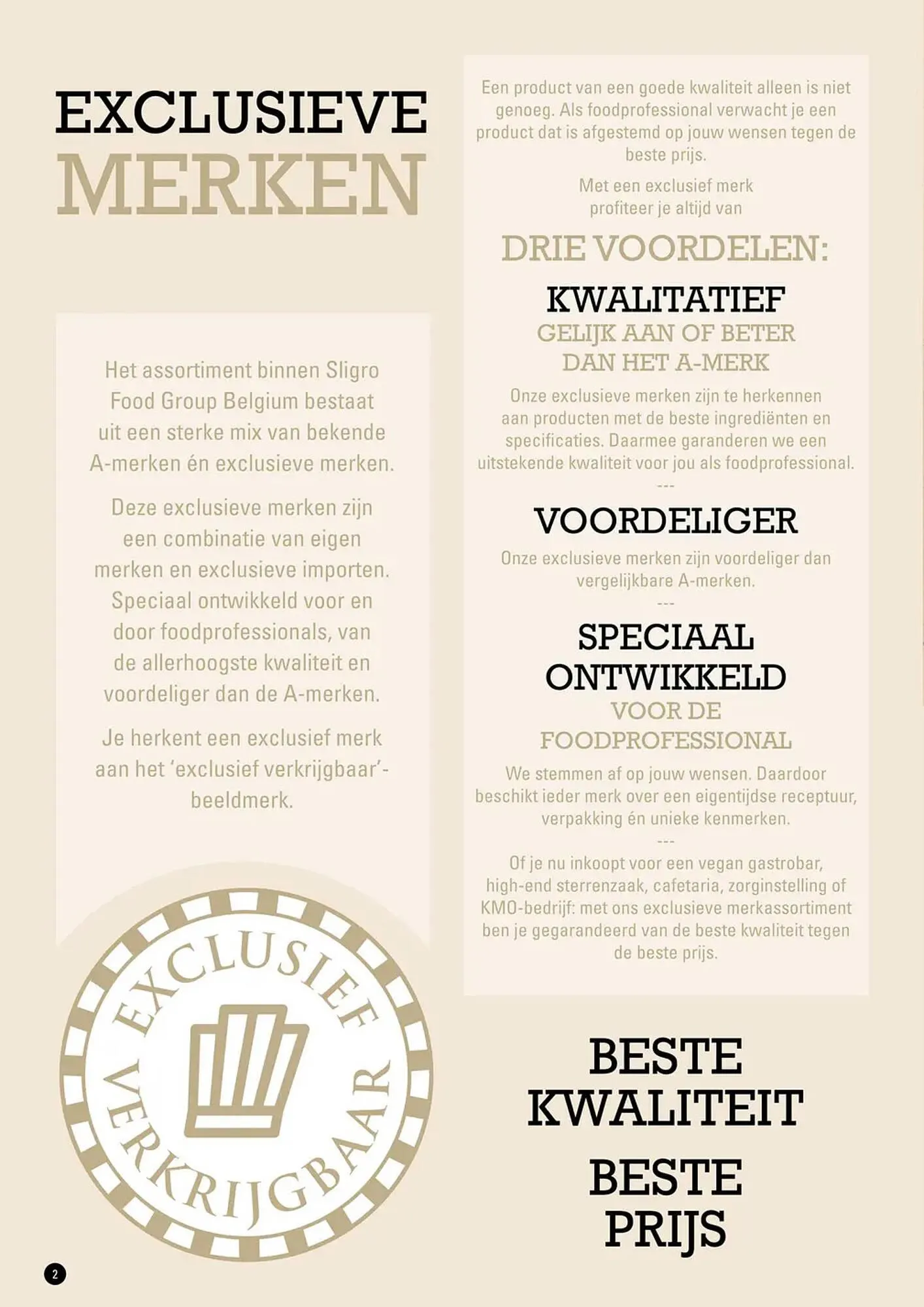 Sligro folder van 21 januari tot 21 april 2025 - folder pagina 2