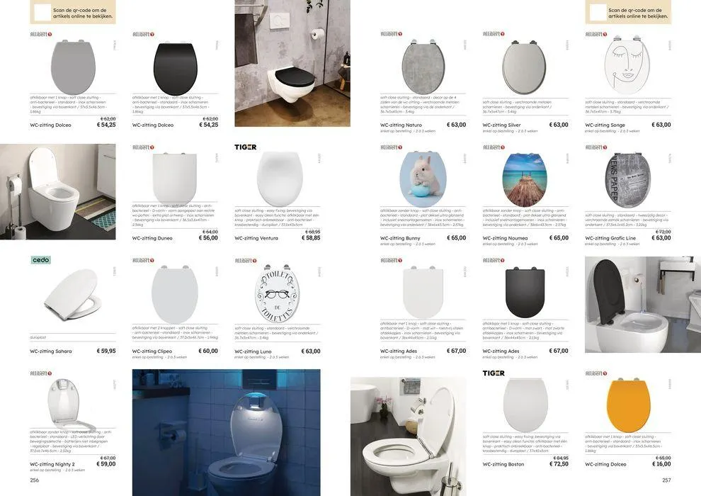 Badkamercatalogus van 10 juli tot 31 december 2024 - folder pagina 129
