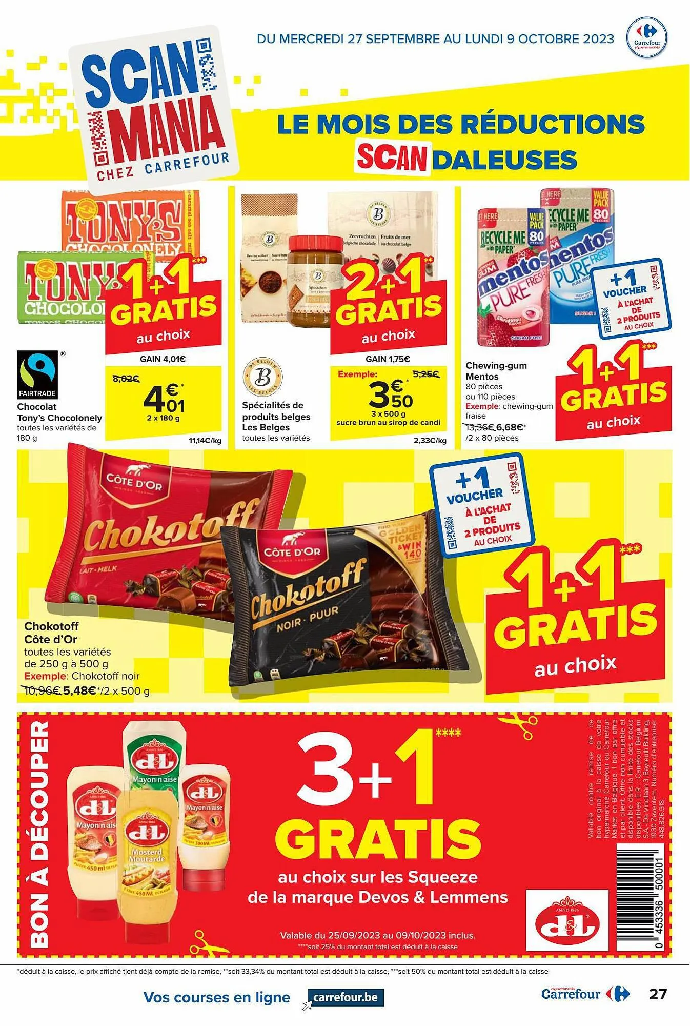 Carrefour Express Folder van 27 september tot 28 september 2023 - folder pagina 27