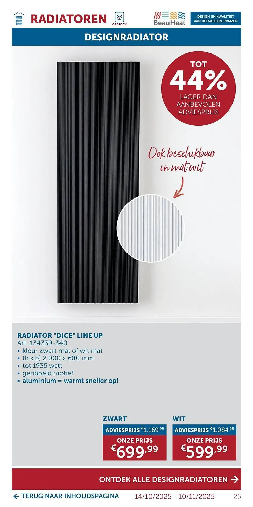 Zelfbouwmarkt folder van 14 oktober tot 10 november 2025 - folder pagina 25