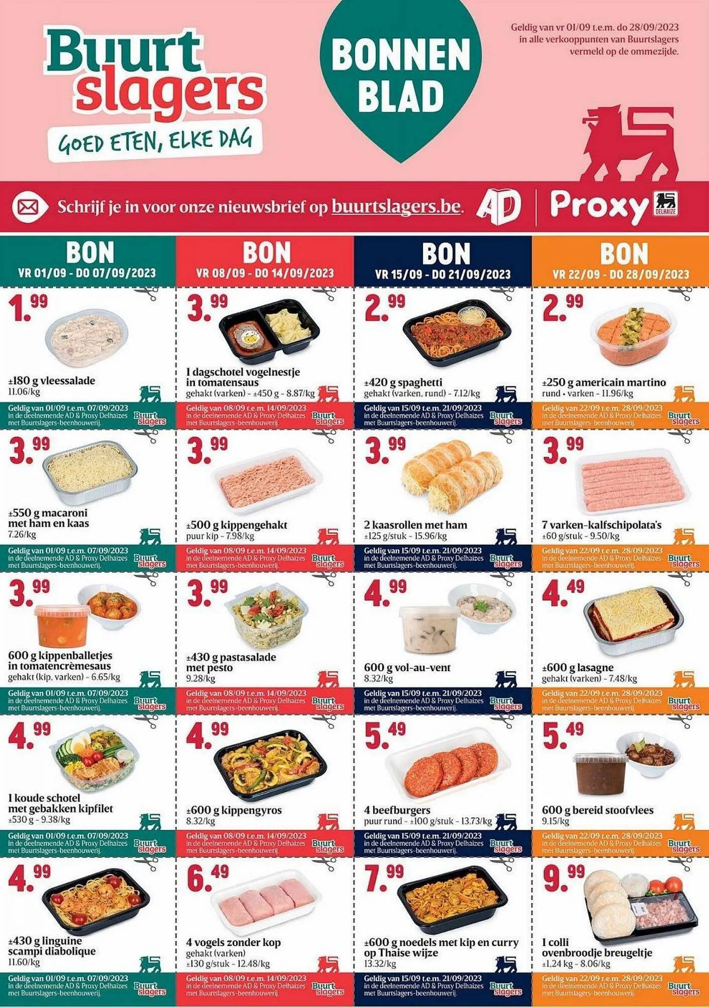 Buurtslagers folder - 1