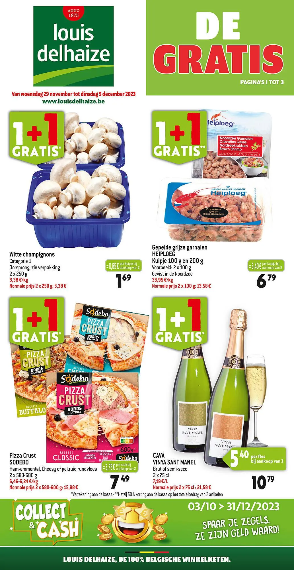 Louis Delhaize folder - 1