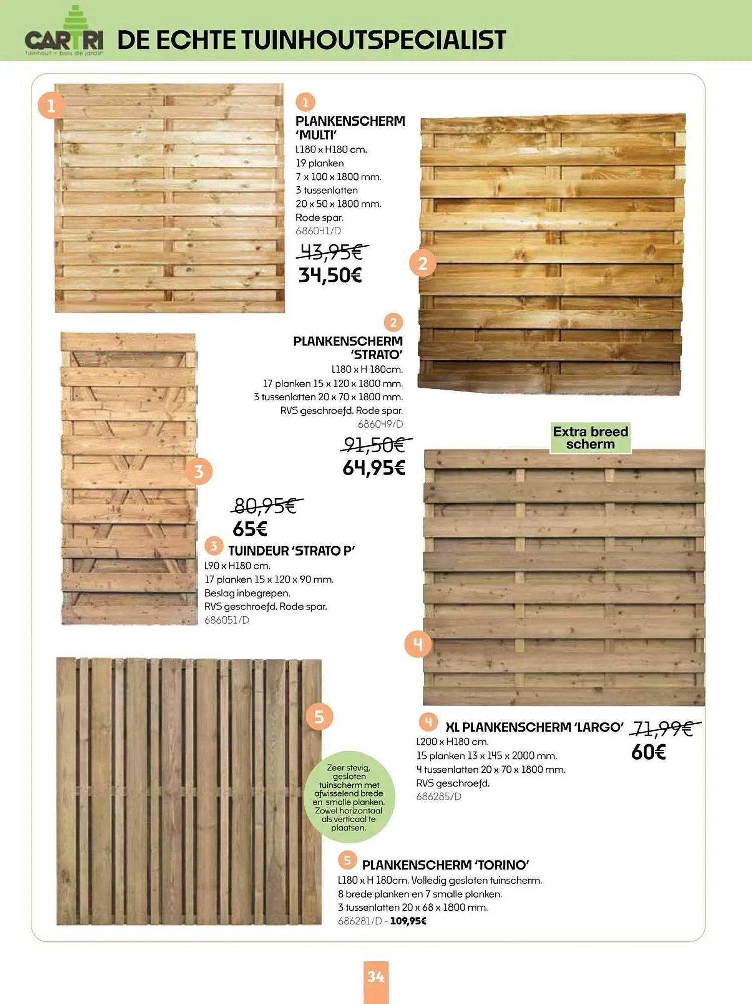 HandyHome folder van 31 maart tot 30 april 2026 - folder pagina 34