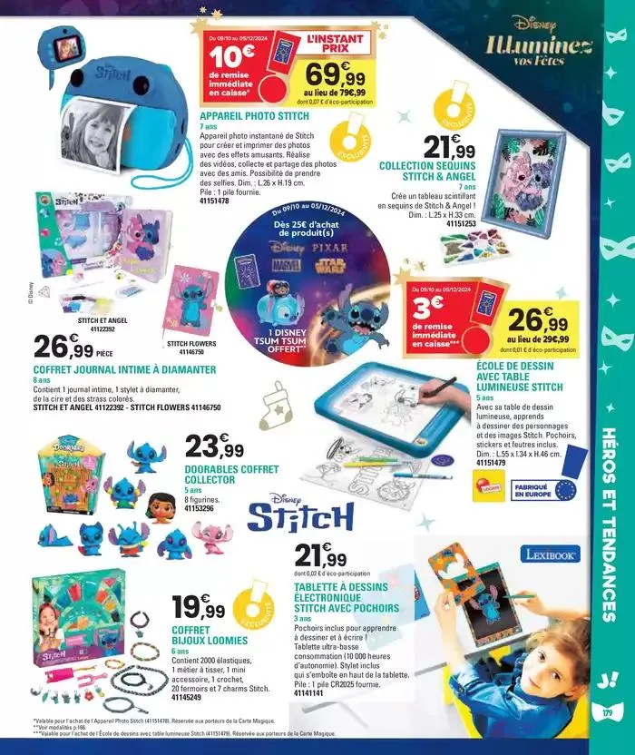 Jouez À L'infin van 29 oktober tot 5 december 2024 - folder pagina 179