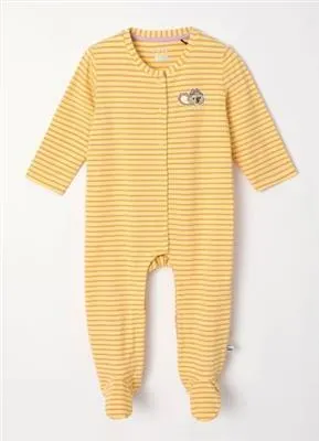 Jumpsuit Woody - geel-lila streep