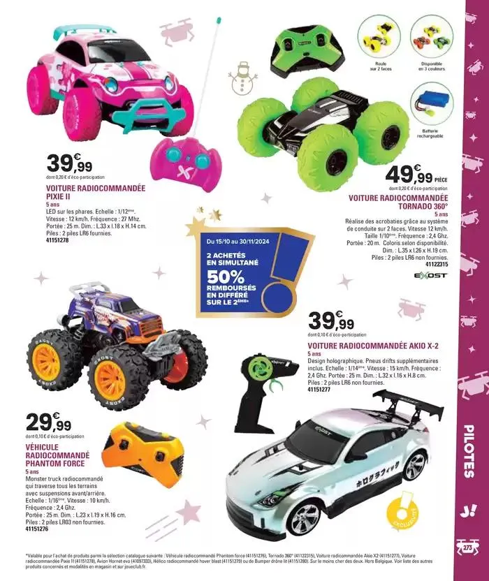 Jouez À L'infin van 29 oktober tot 5 december 2024 - folder pagina 273