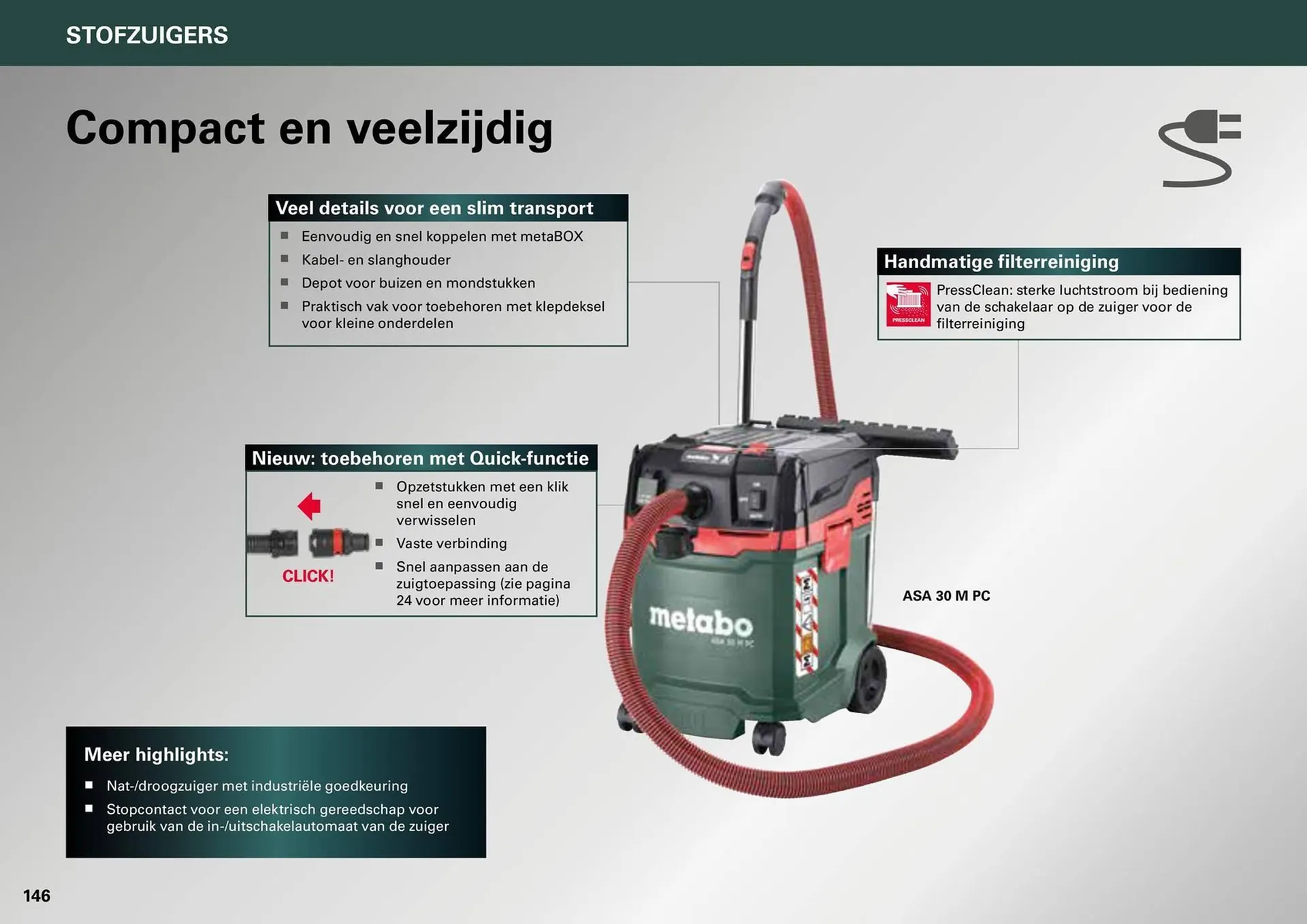 Metabo folder van 7 maart tot 31 december 2024 - folder pagina 146