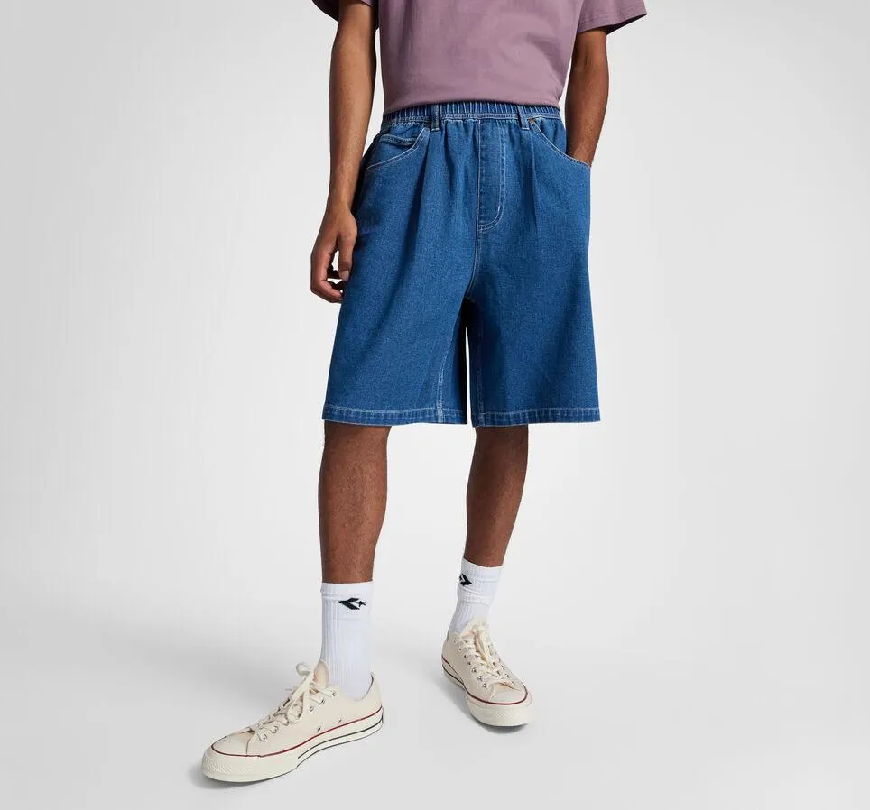 Baggy 9" Denim Shorts