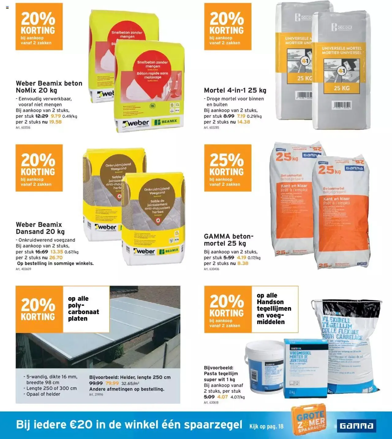 GAMMA folder van 11 juni tot 31 december 2023 - folder pagina 25