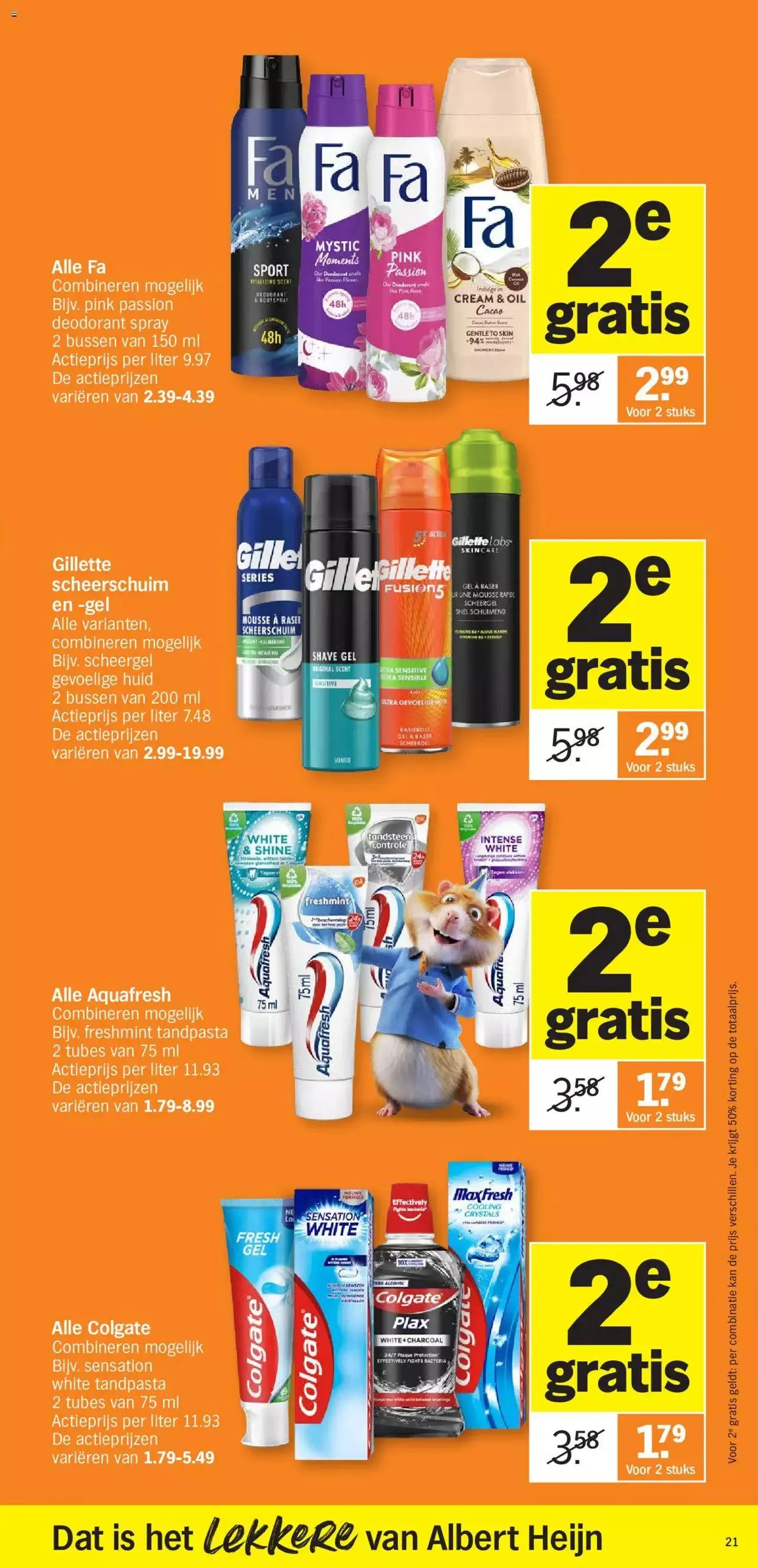 Albert Heijn folder week / de la semaine 39 van 1 oktober tot 31 december 2023 - folder pagina 21