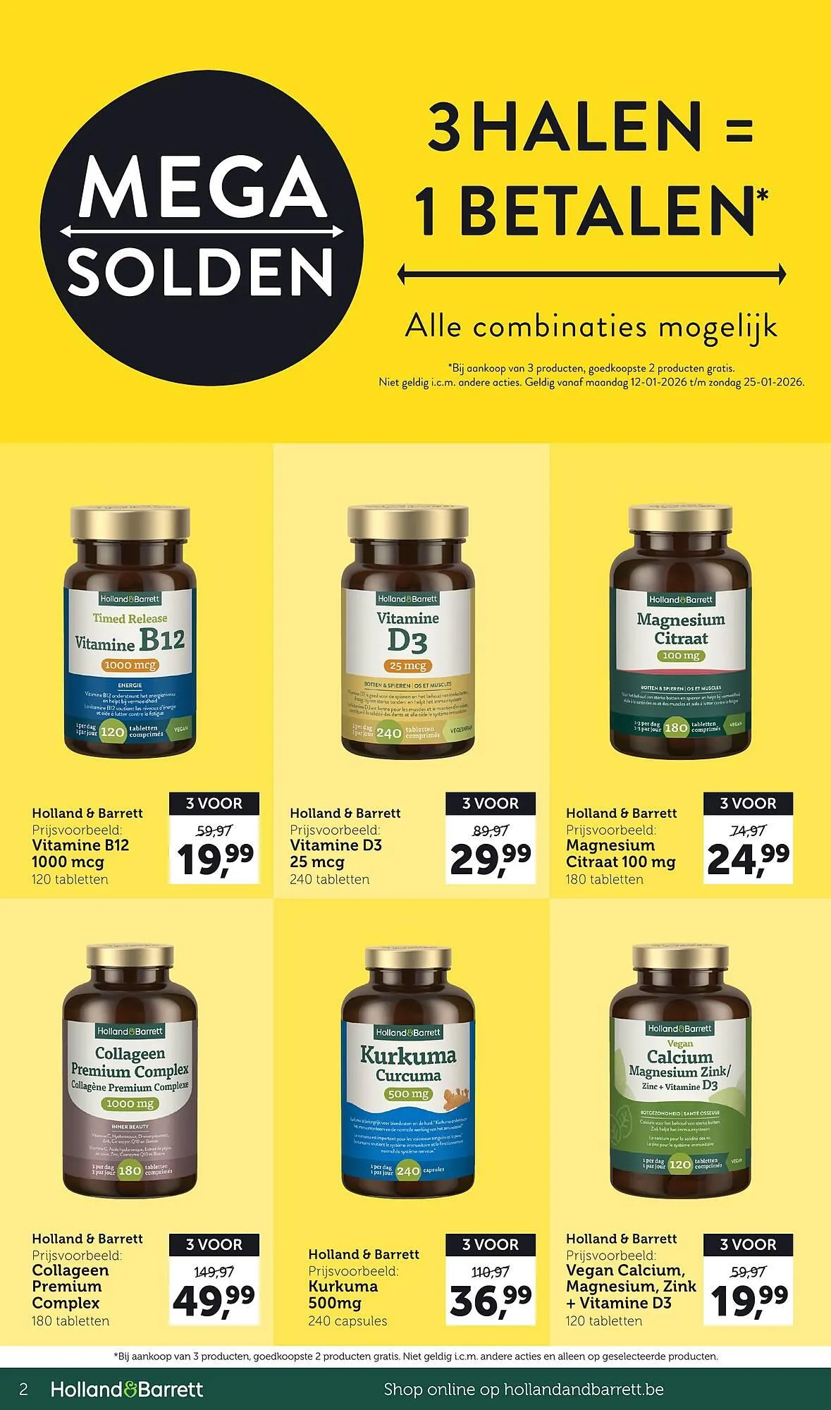 Holland & Barrett folder van 19 januari tot 25 januari 2026 - folder pagina 2