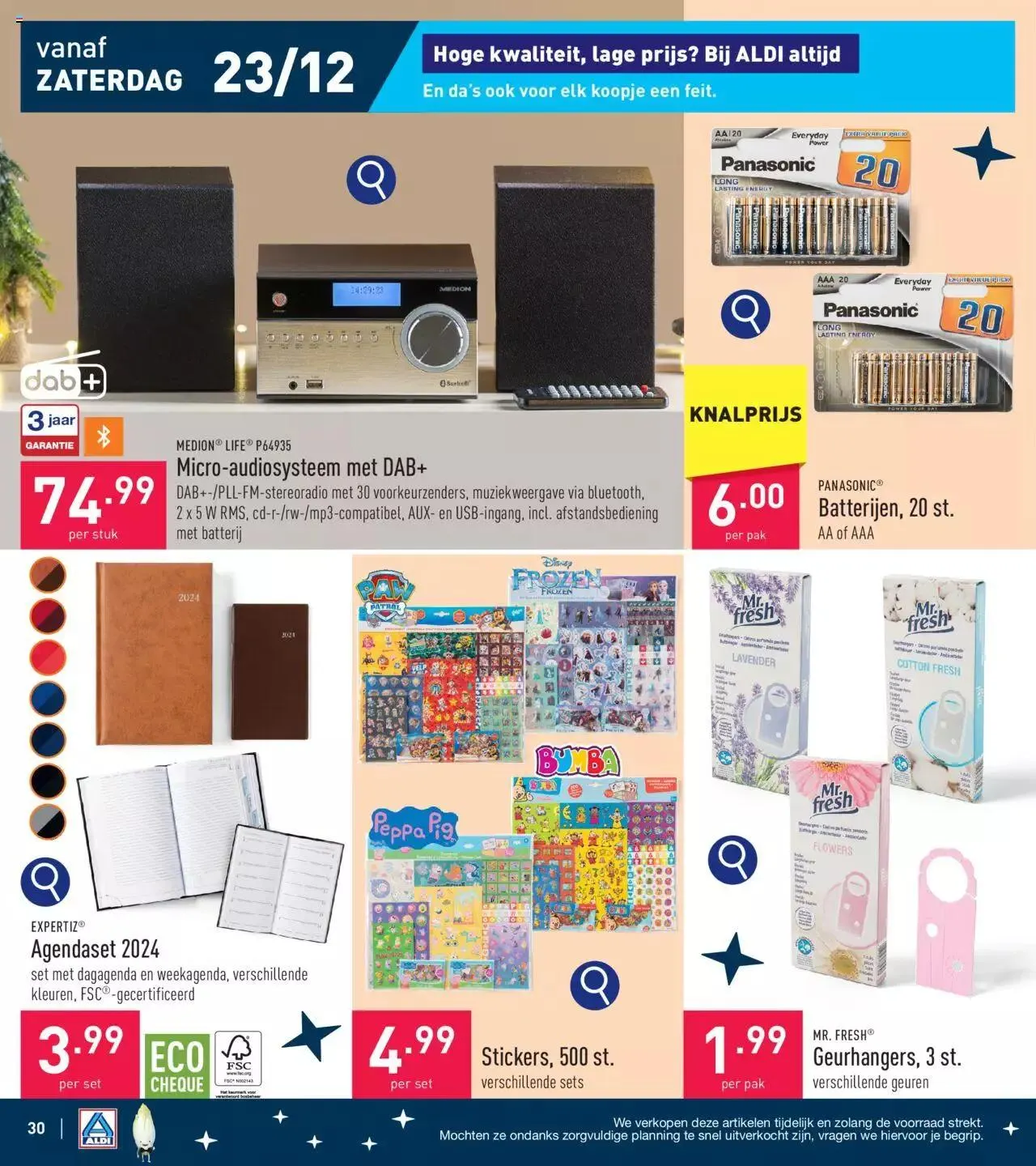 Aldi folder week 51 van 24 december tot 31 december 2023 - folder pagina 30
