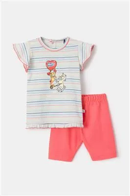 Pyjama Woody - multicolor streep