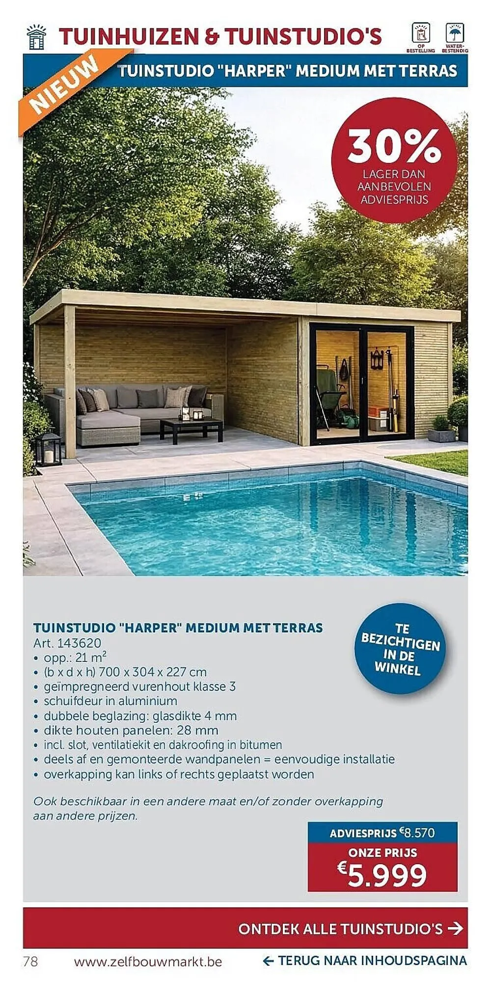 Zelfbouwmarkt folder van 21 april tot 18 mei 2026 - folder pagina 77