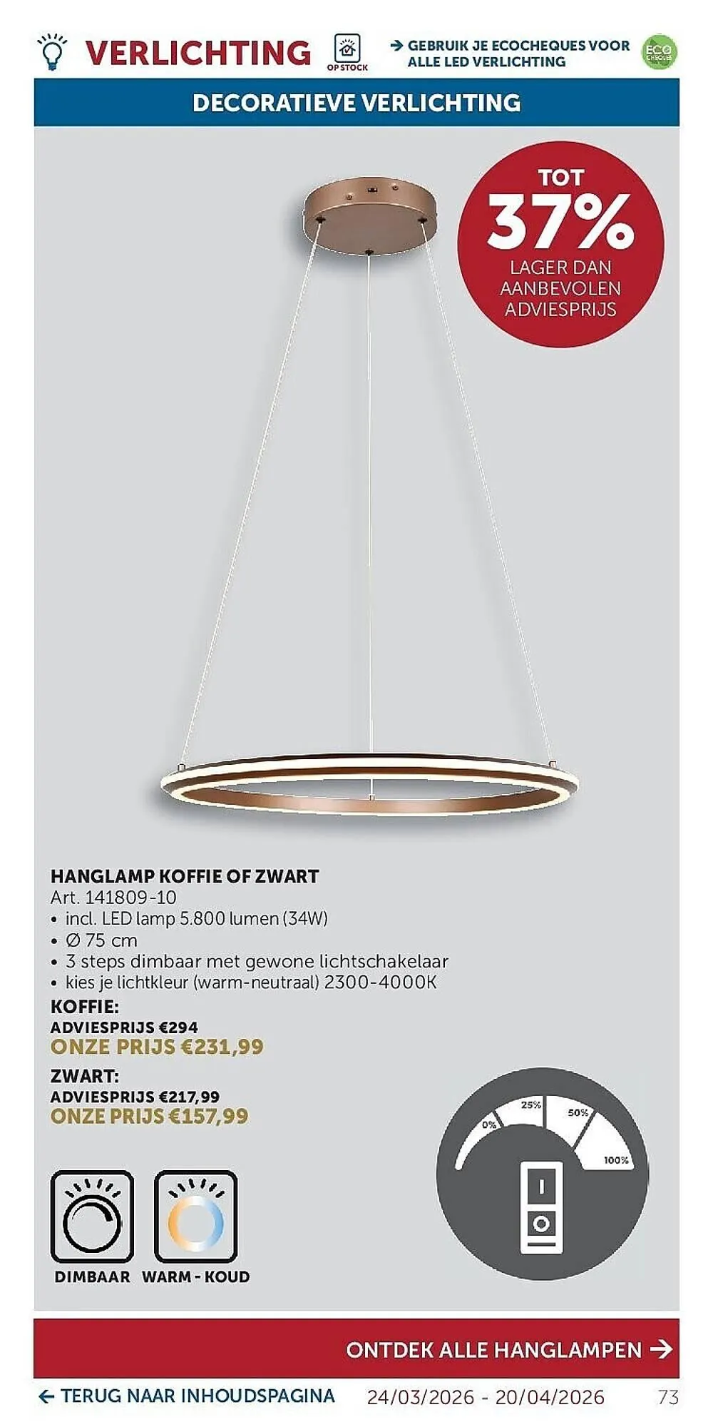 Zelfbouwmarkt folder van 24 maart tot 20 april 2026 - folder pagina 73