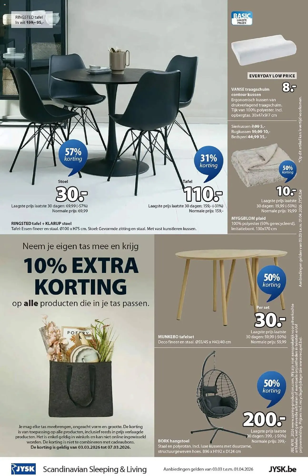 Jysk folder van 3 maart tot 1 april 2026 - folder pagina 19