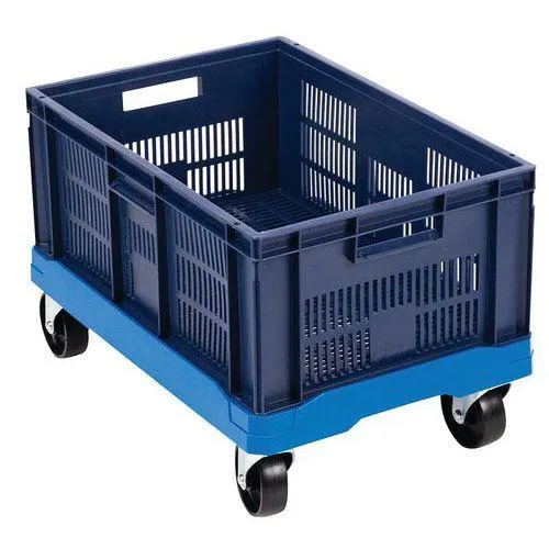 Dolly 150 kg + euronormbak van 45 l - Manutan Expert