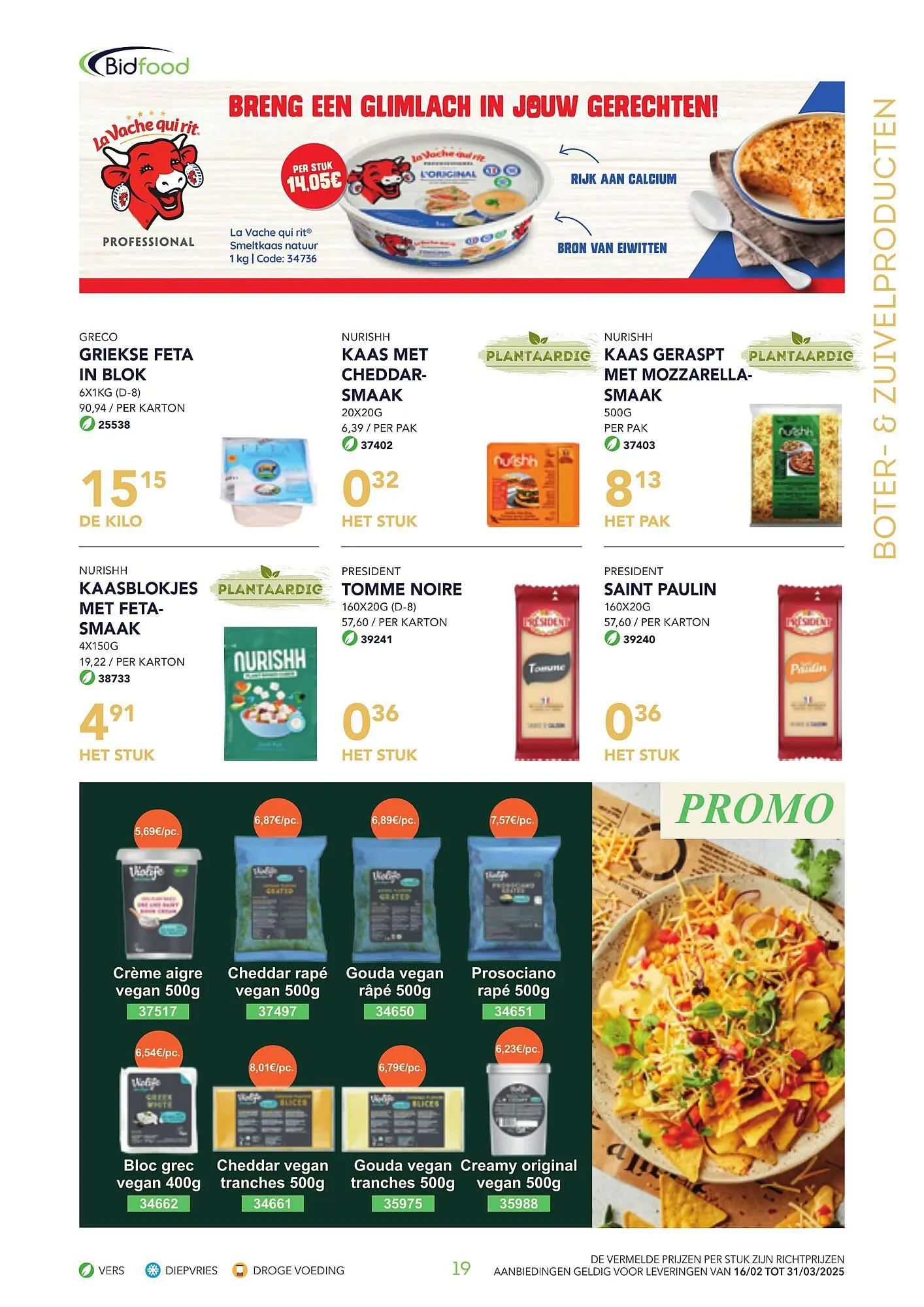 Bidfood folder van 16 februari tot 31 maart 2025 - folder pagina 19
